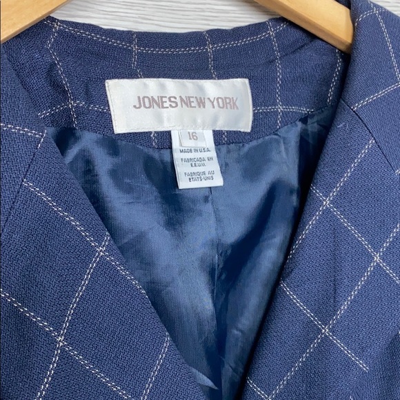Jones New York Navy Jacket - Picture 4 of 6